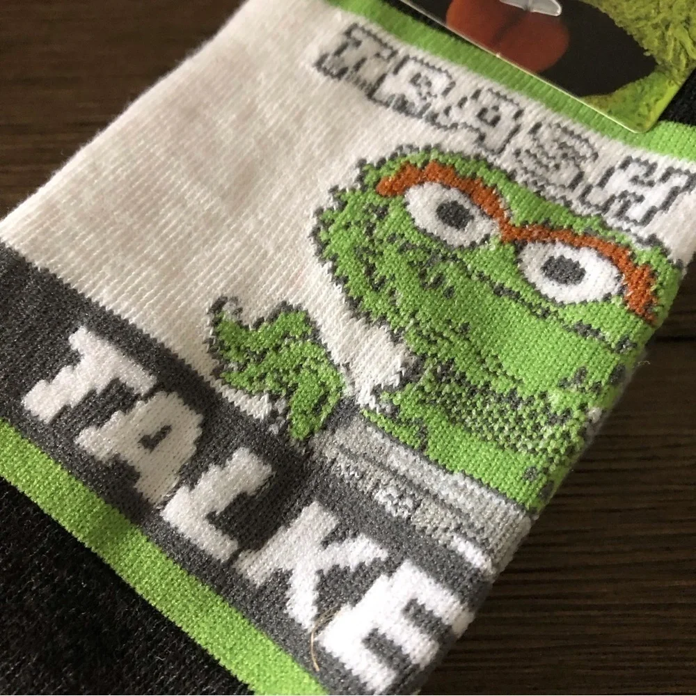 Sesame Street 2 pairs crew socks